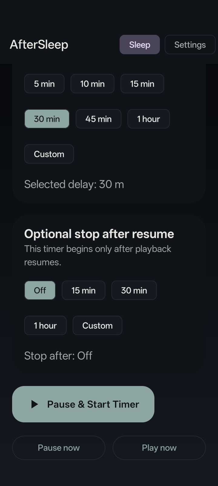 AfterSleep screenshot 3