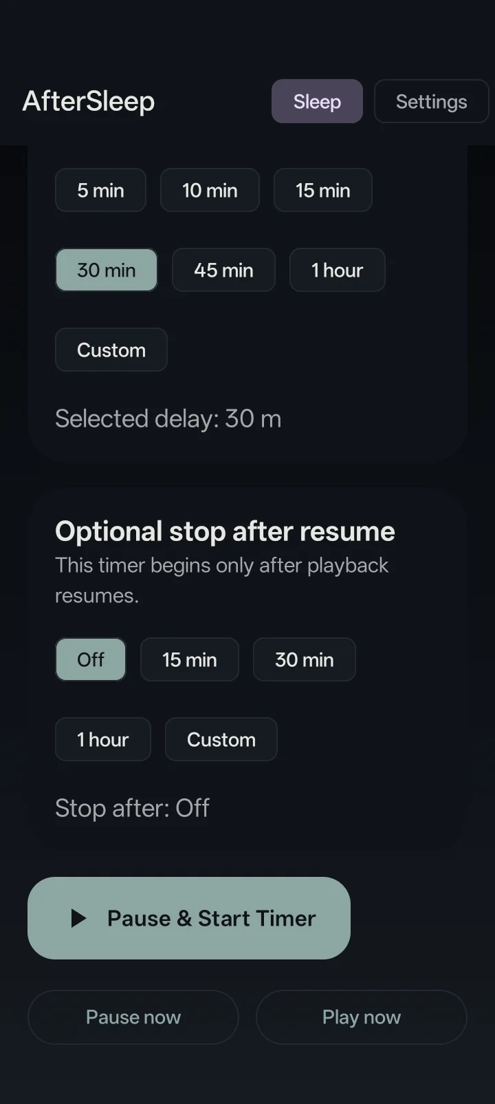 AfterSleep screenshot 3