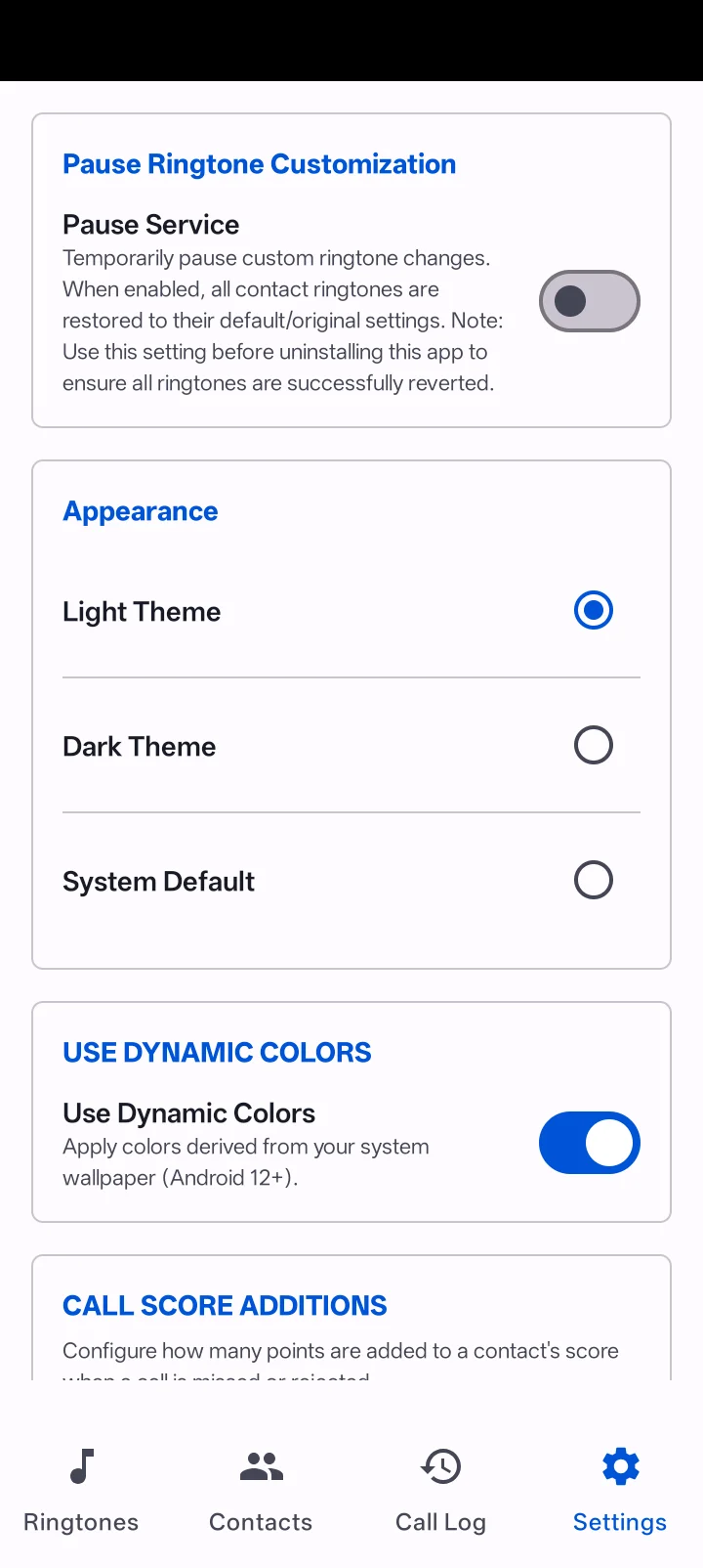 Smart Ringtone screenshot 4