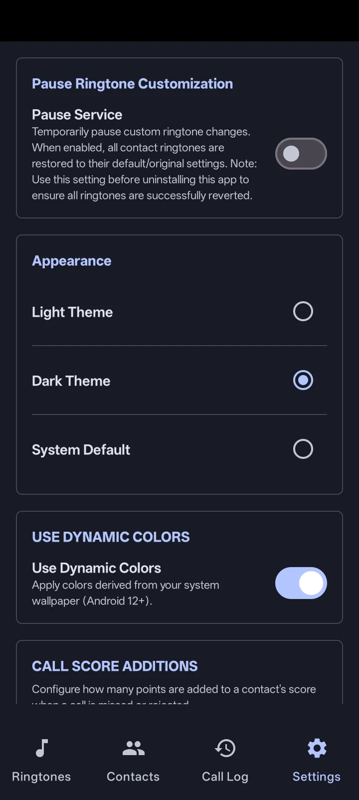 Smart Ringtone screenshot 8