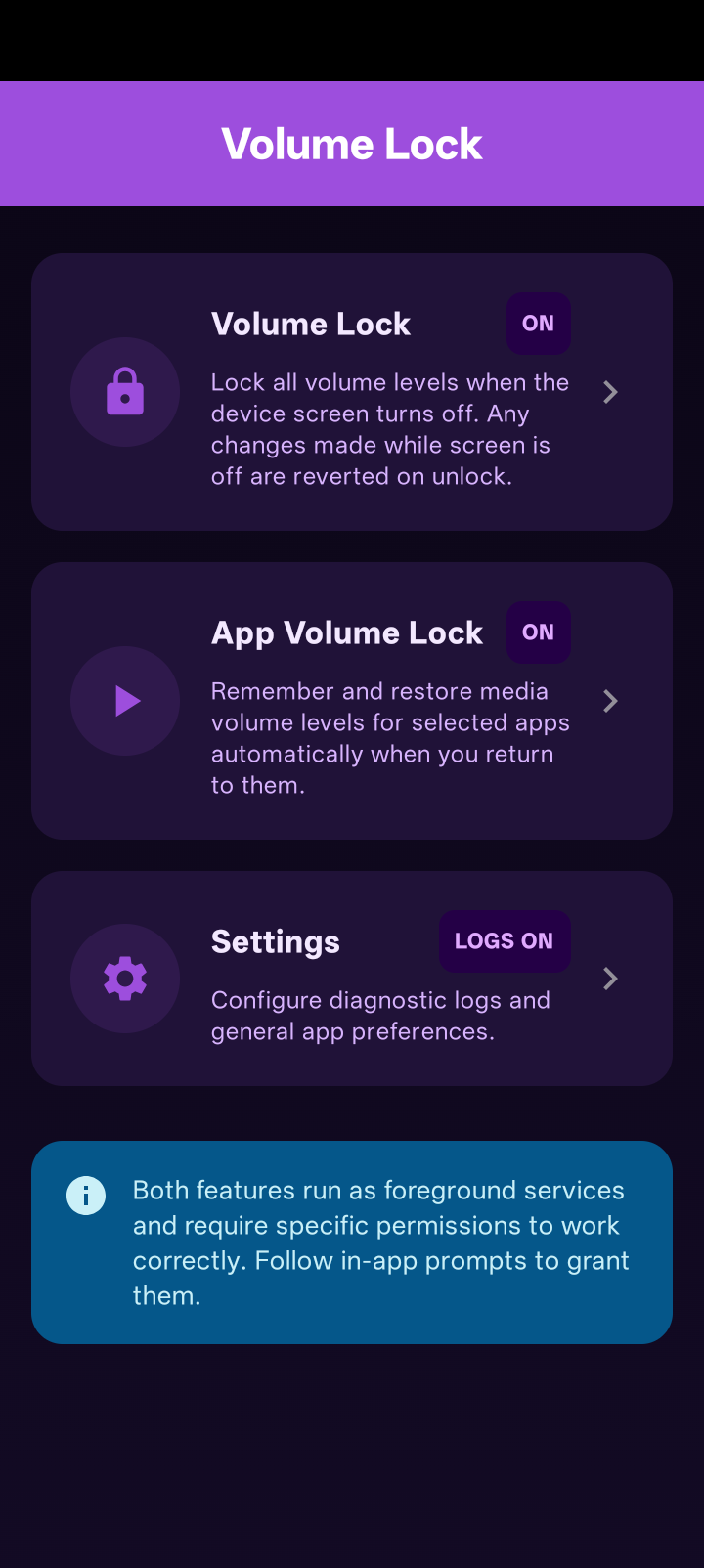 Volume Lock screenshot 5